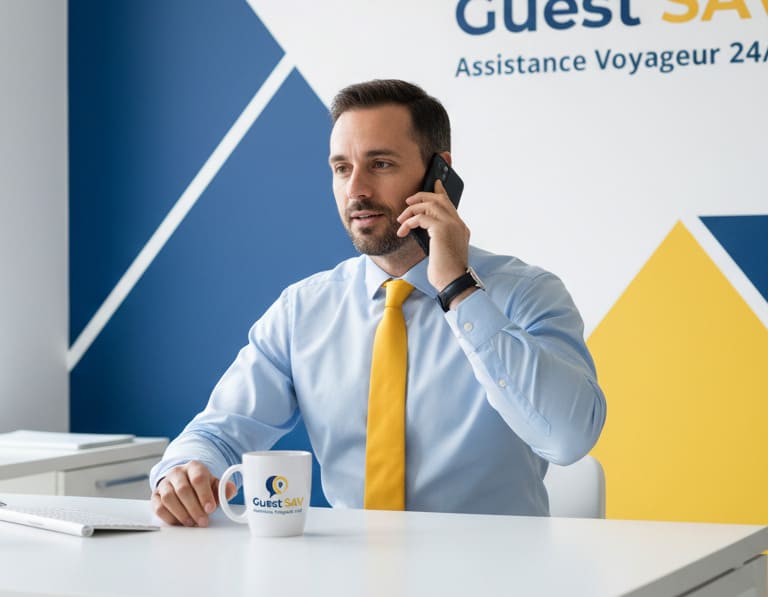Personnel de Guest SAV répondant à un propriétaire